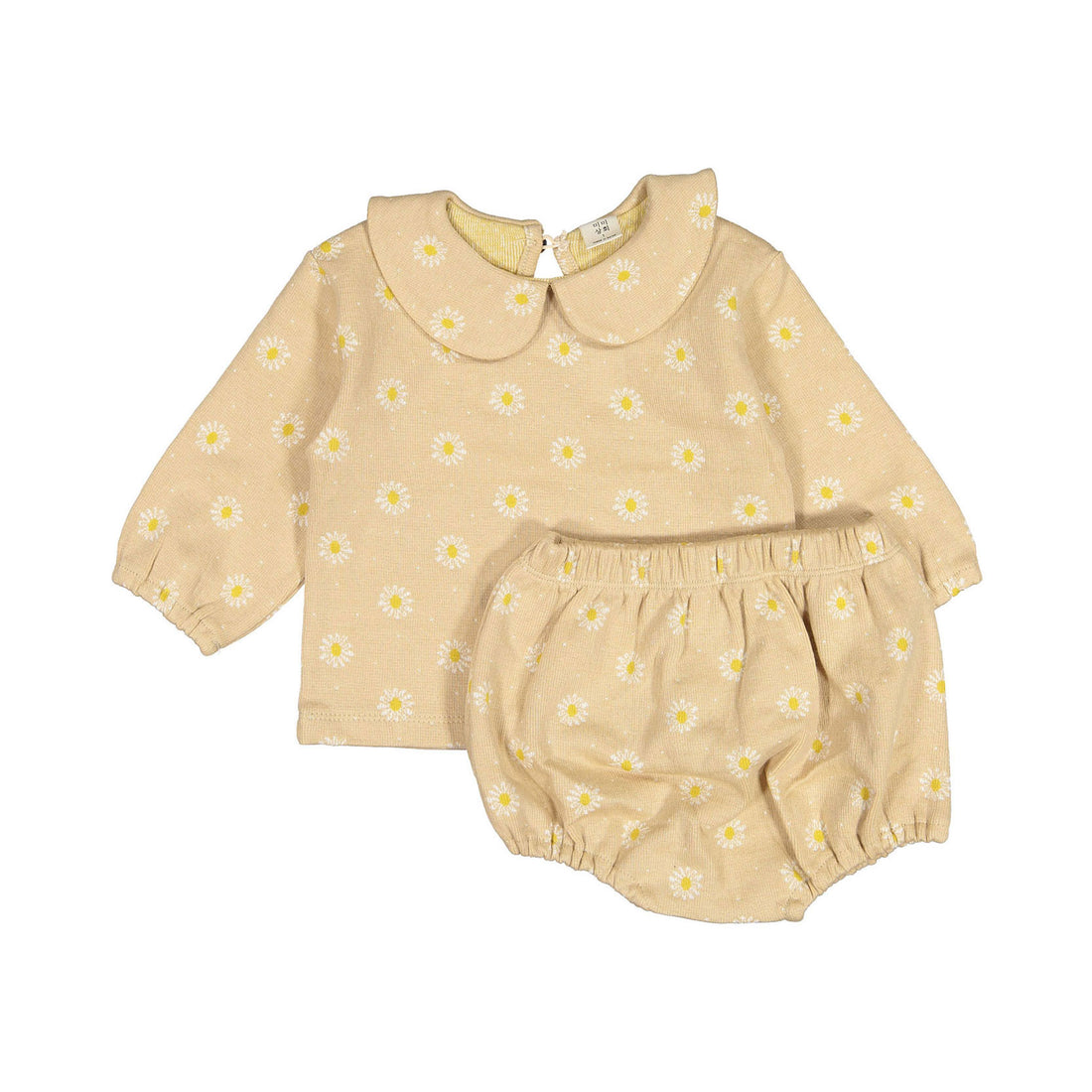 MIMI MARKET Beige Misti Top Bottom Set