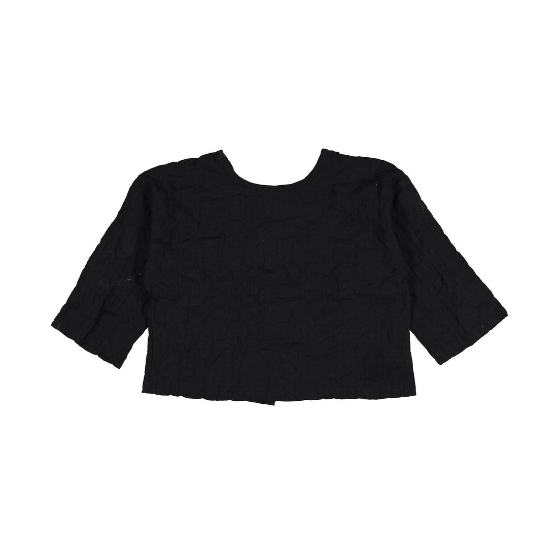 MIMI MARKET Black Cracker Blouse