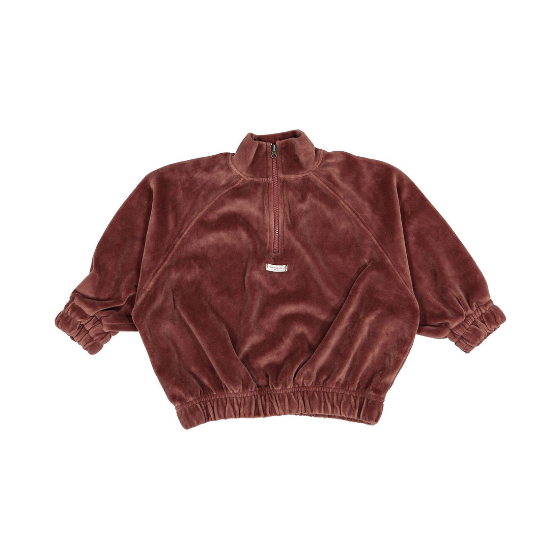 GO;U Burgundy Come On Anorak Pullover
