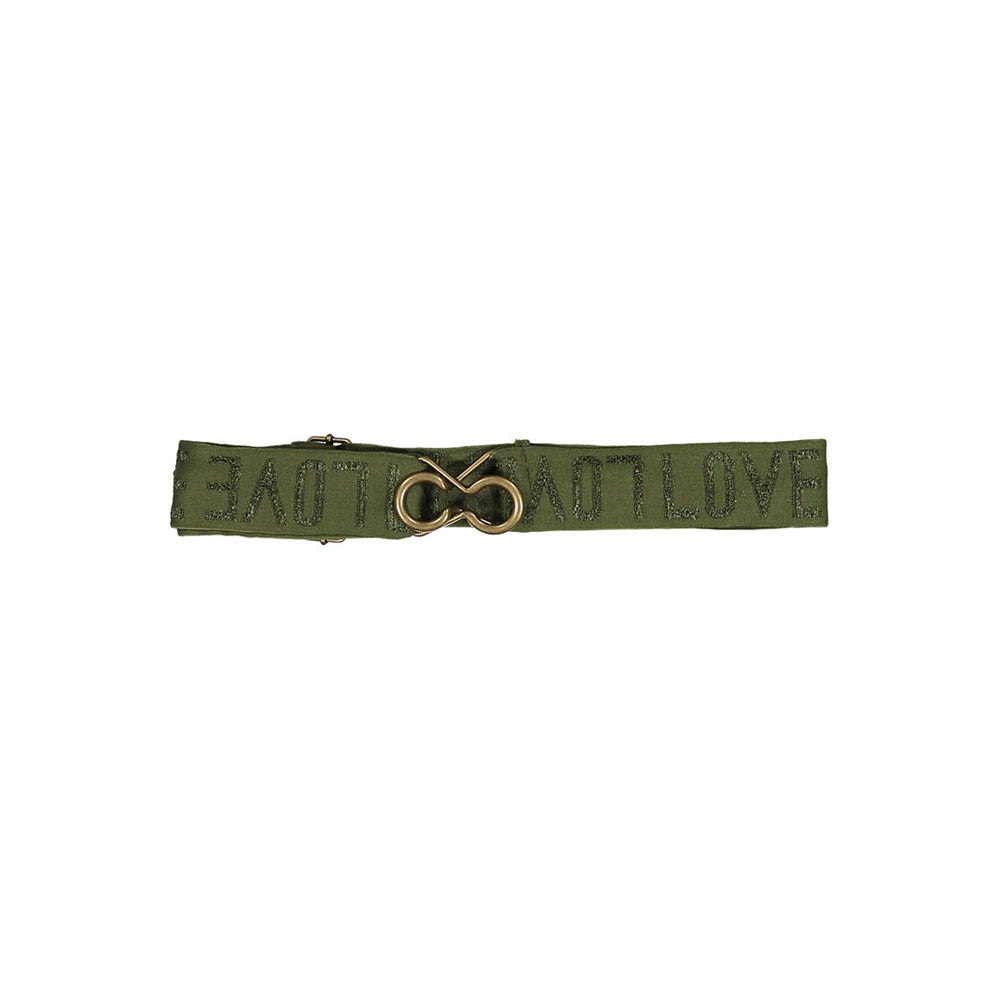 GO;U Khaki Onion Ring Belt