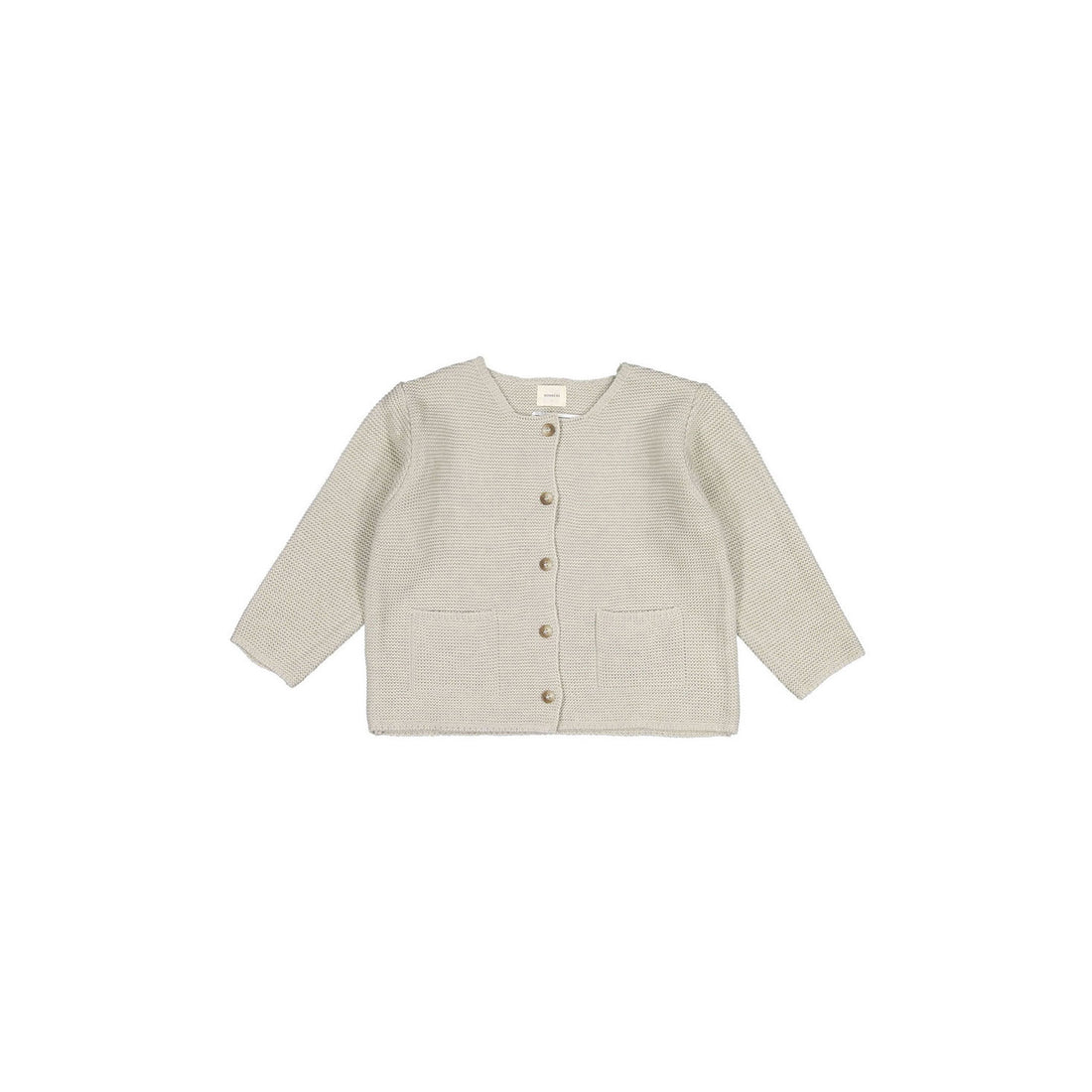 MONBEBE Light-Mint Caramel Cardigan