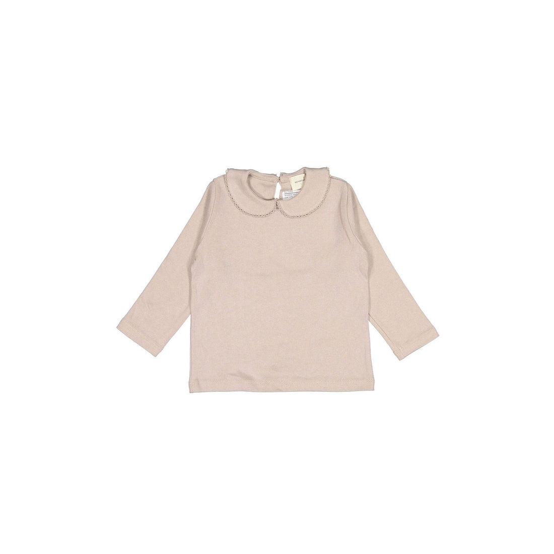 MONBEBE Indi-Pink Fin Coat Collar Tee