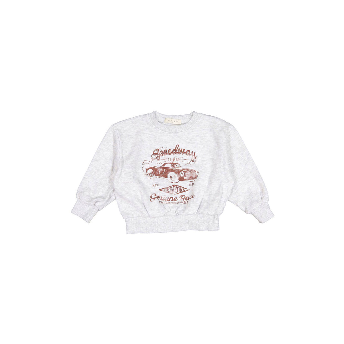 MONBEBE Melange Speed Sweatshirt