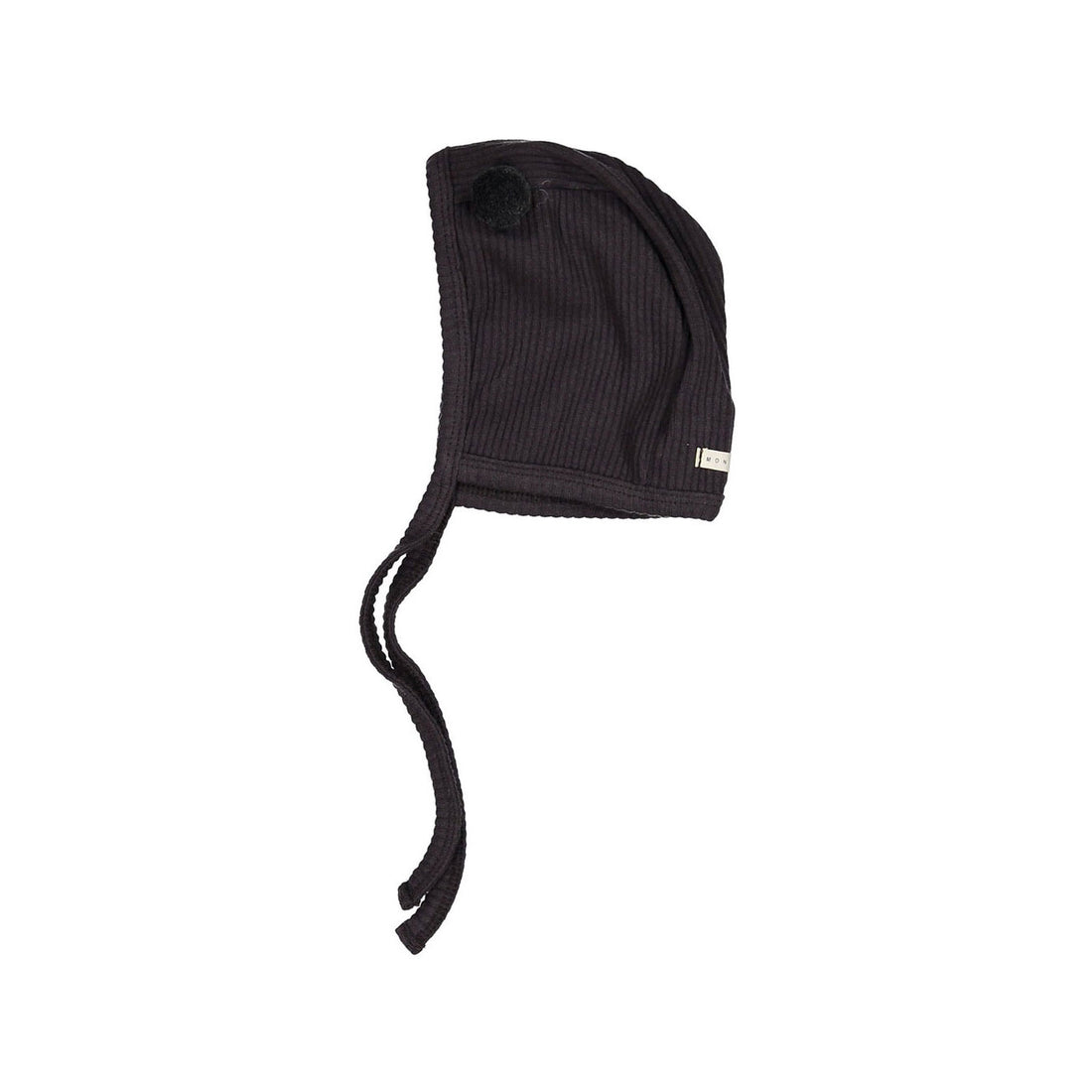 MONBEBE Charcoal Rib Bell Bonnet
