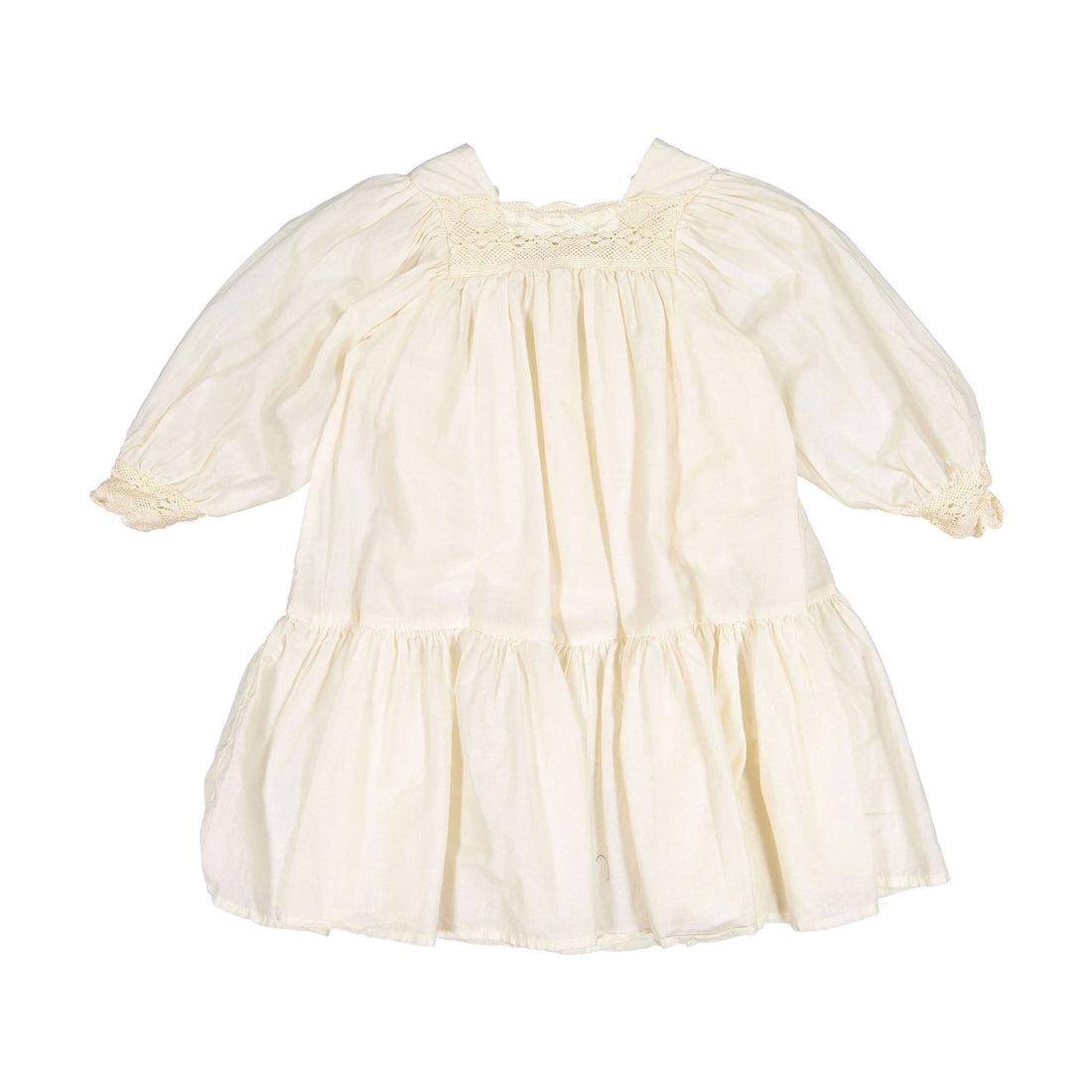 MONBEBE Cream Lace Rosa Dress