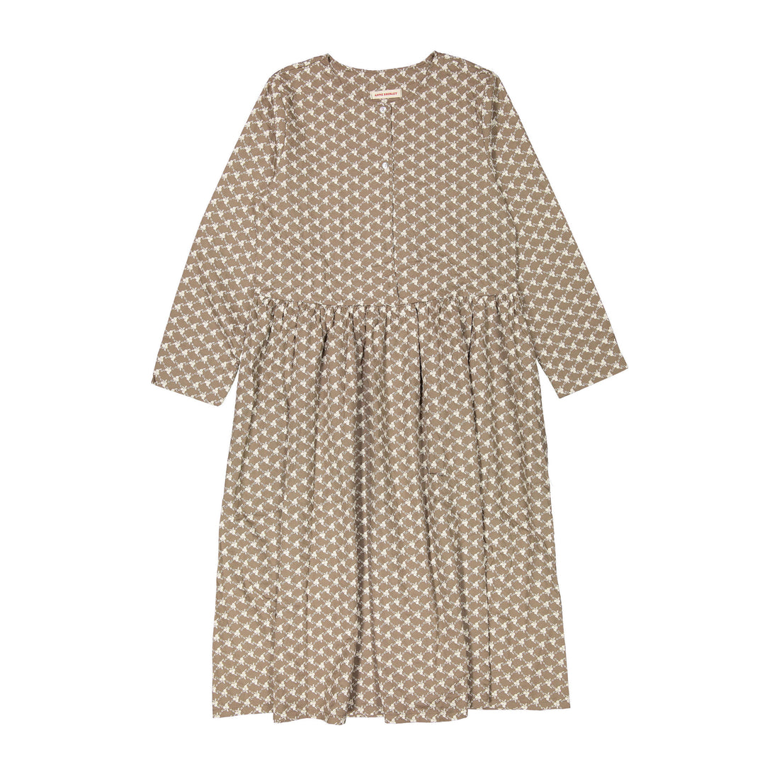 ANNE SHIRLEY Mocha Mom Moena Dress