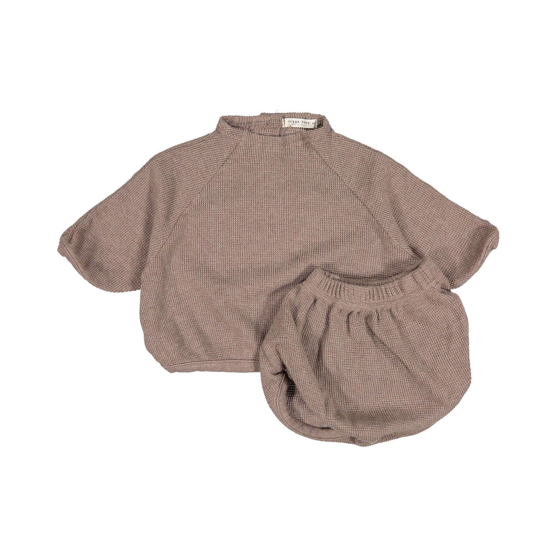 ANGGO Cocoa Bebe Croissant Top Bottom Set