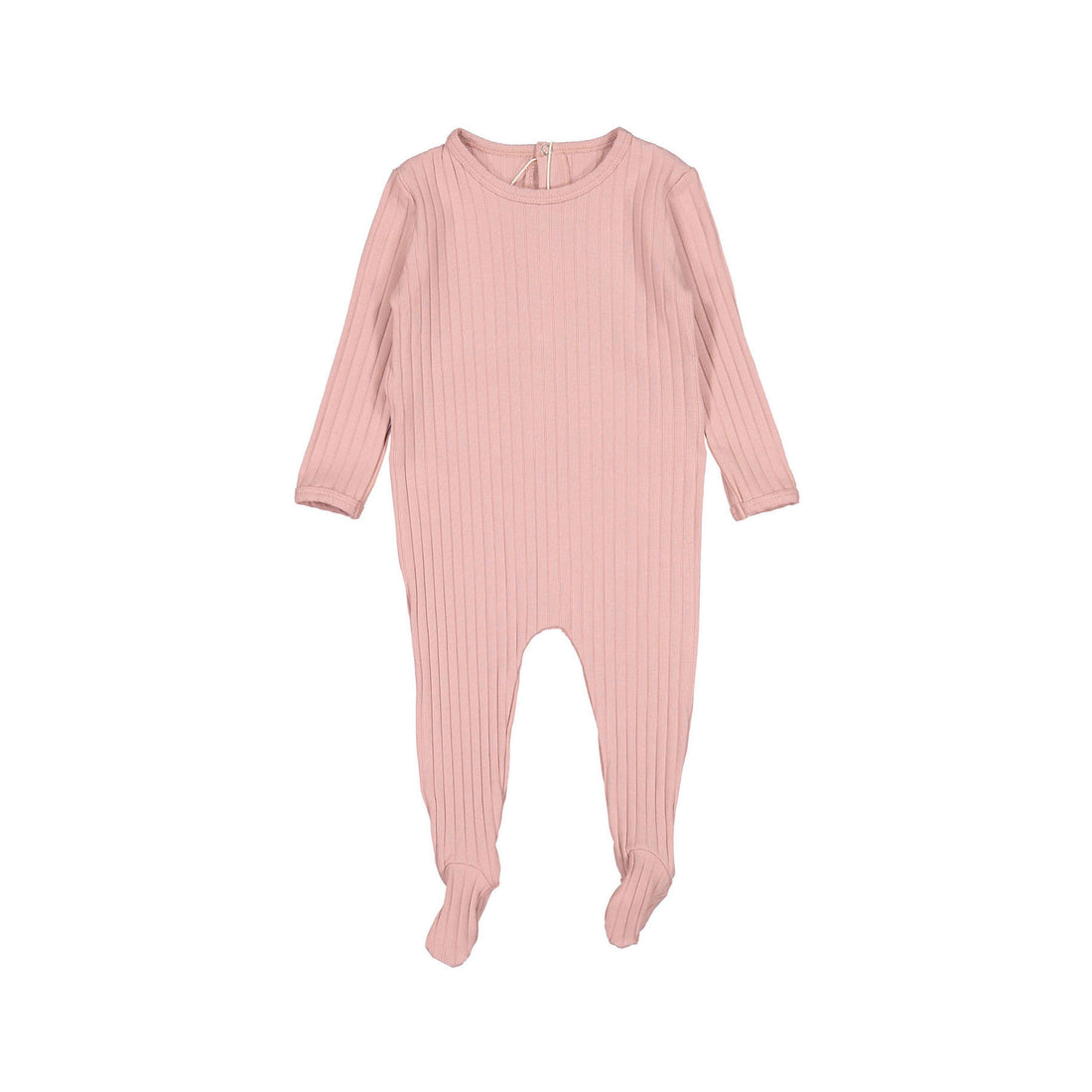 Ladida Pink Ribbed Footie