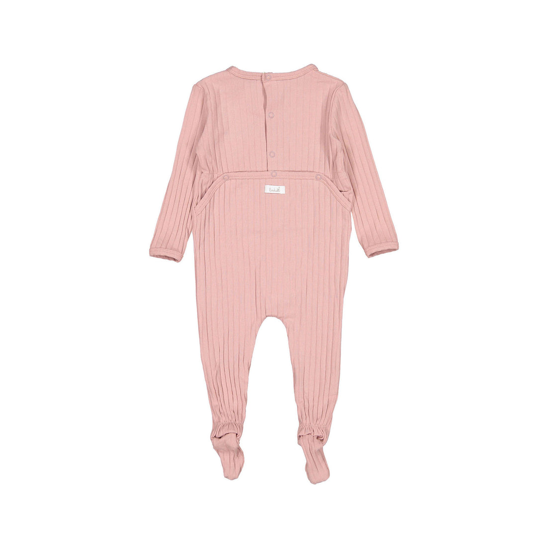Ladida Pink Ribbed Footie