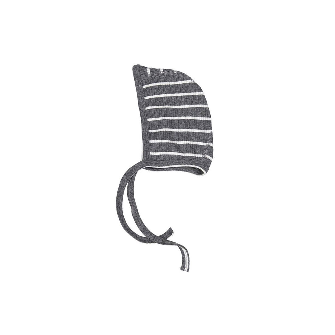 Ladida Grey Striped Bonnet