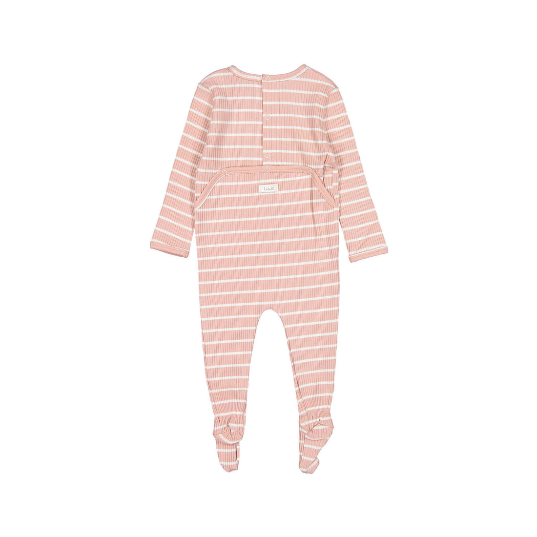 Ladida PinkStriped Footie