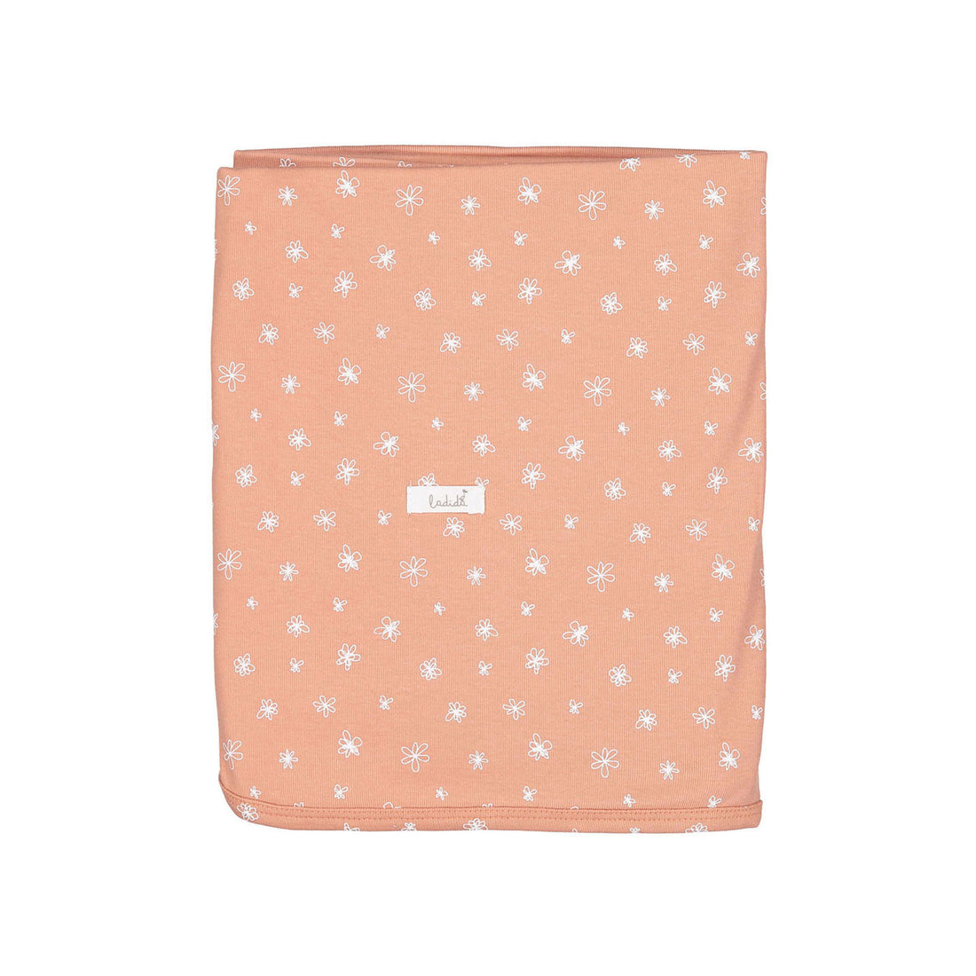 Ladida Dark Pink Floral Design Blanket