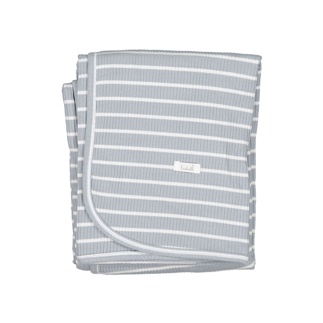 Ladida Light Blue Striped Blanket