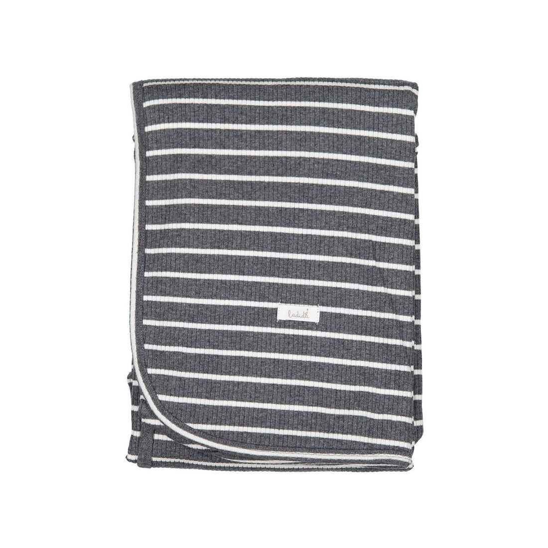 Ladida Grey Striped Blanket