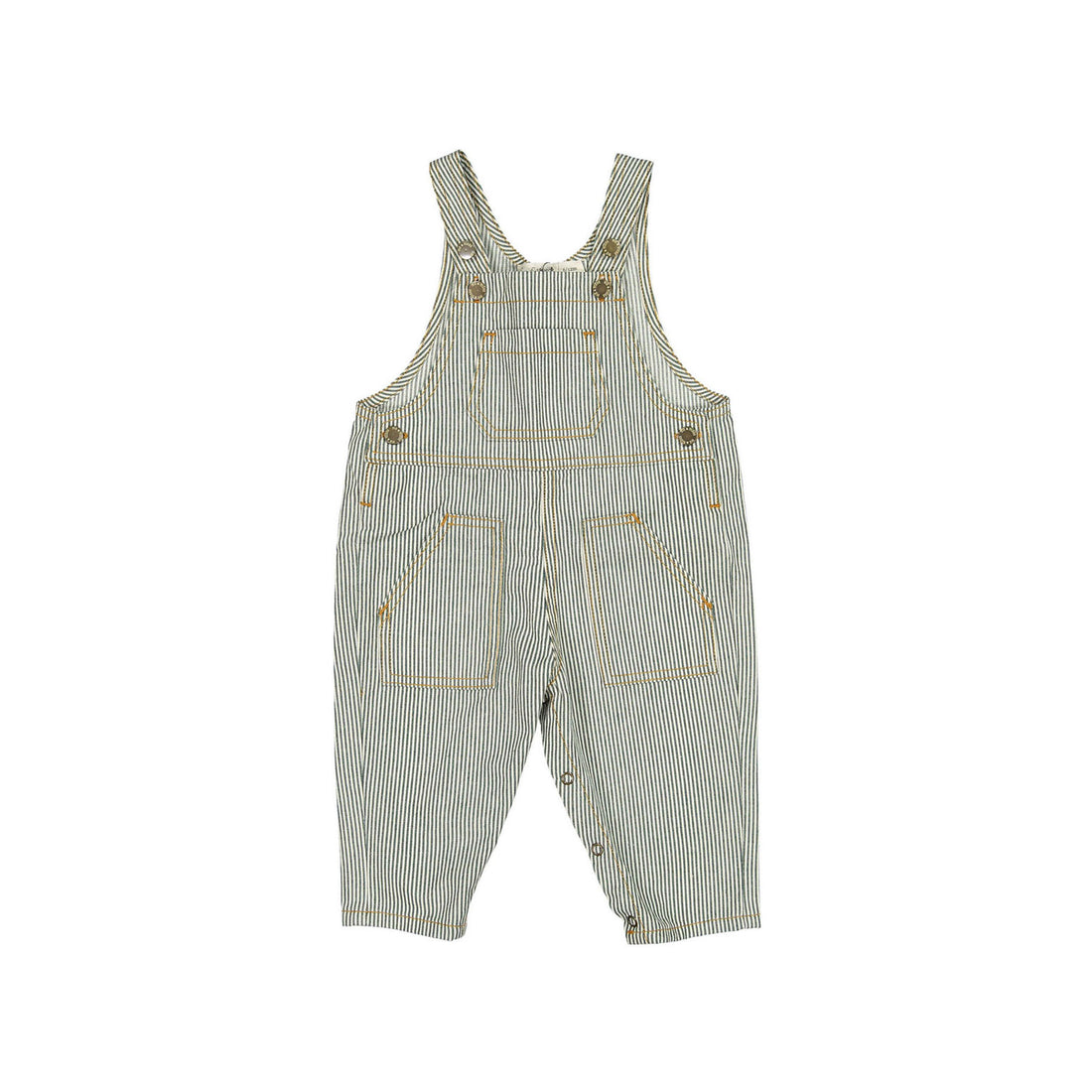 Fin and Vince Fern Stripes Overalls