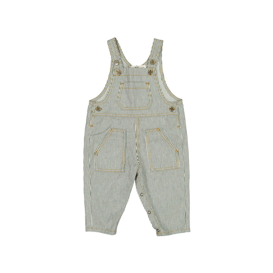 Fin and Vince Fern Stripes Overalls