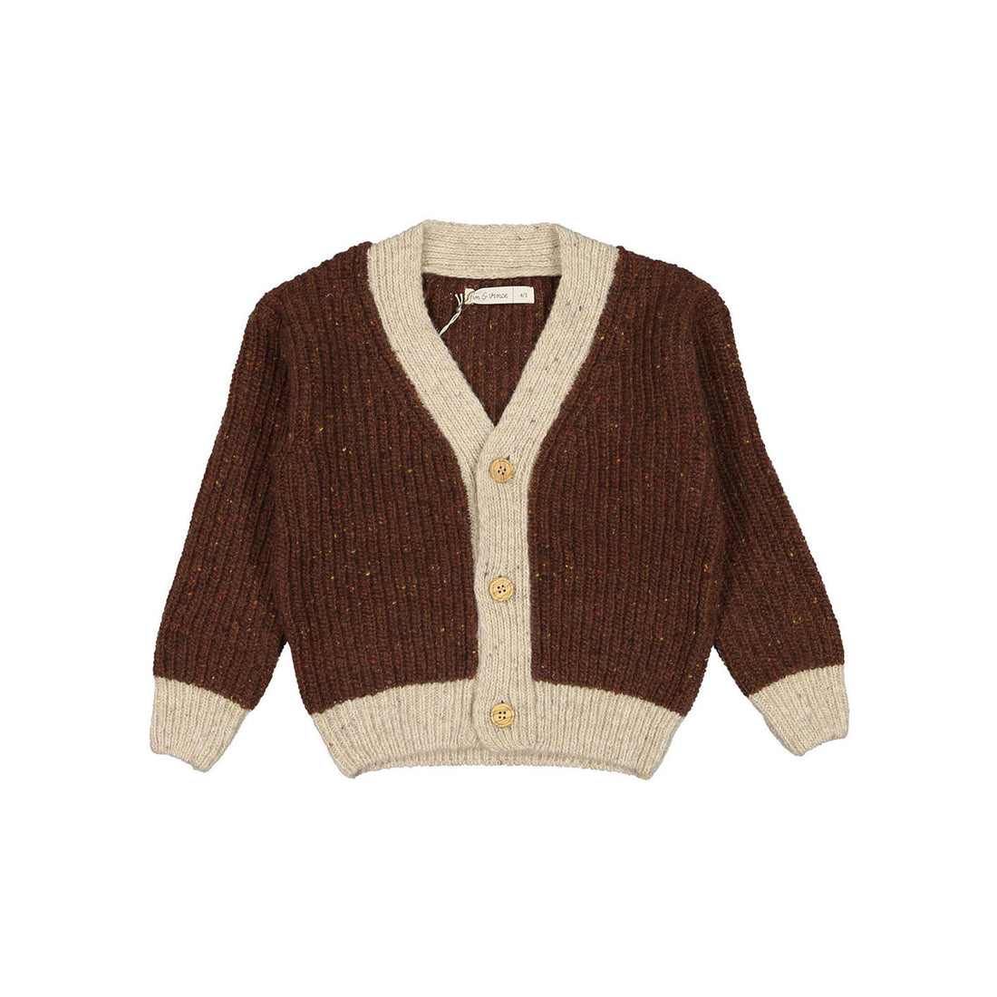 Fin and Vince Ash Chunky Cardigan