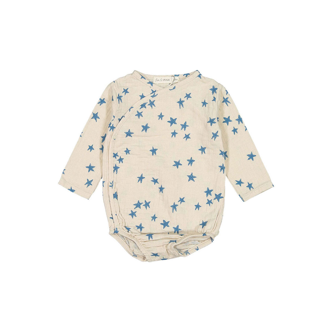 Fin and Vince Ocean Shooting Stars Wrap Onesie
