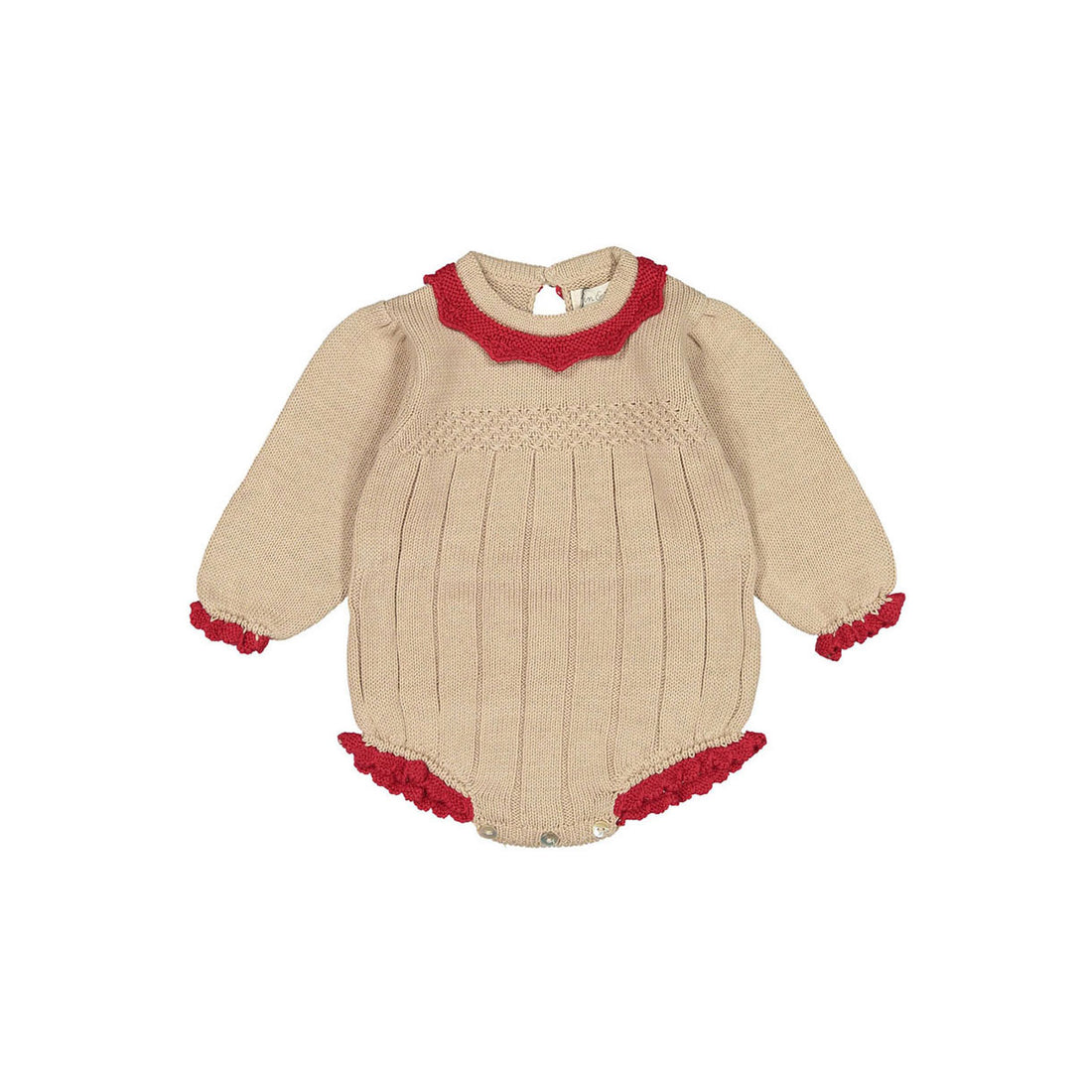 Fin and Vince Chili Flax Adeline Romper