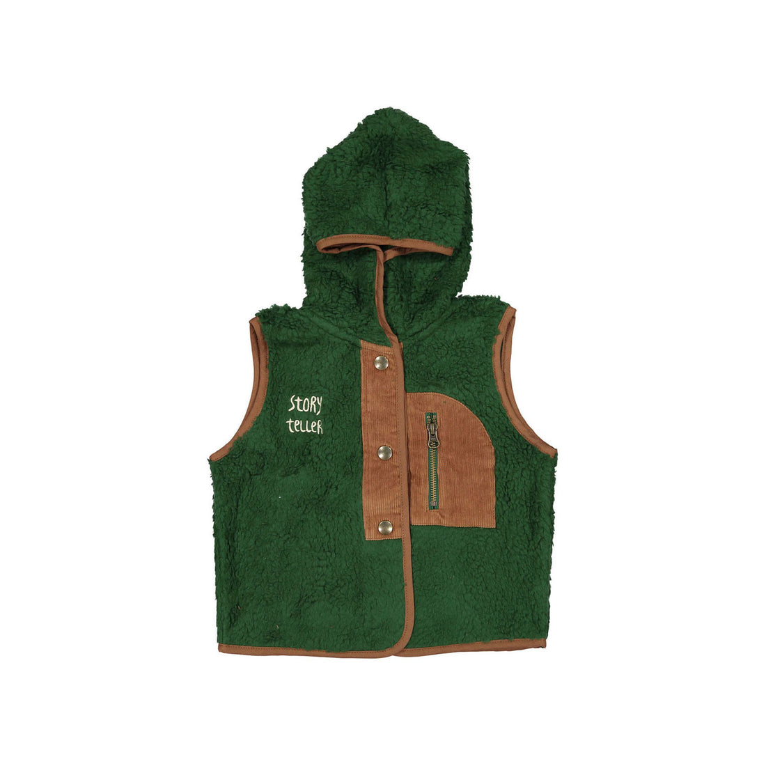 Fin and Vince Fern Sherpa Vest