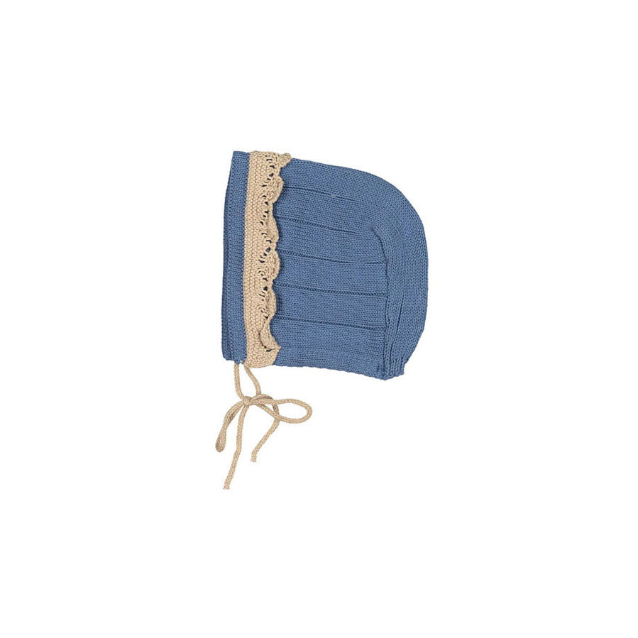 Fin and Vince Vintage Blue Flax Adeline Bonnet