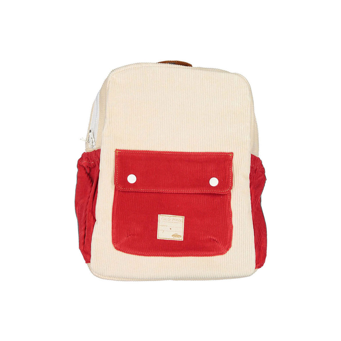 Fin and Vince Sand-Chili-Hazelnut Youth Backpack