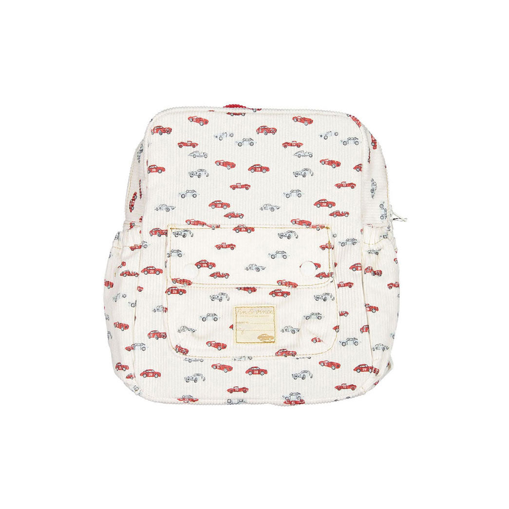 Fin and Vince Derby-Chili Toddler Backpack