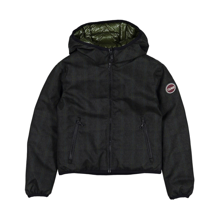 Colmar Green Lines Down Jacket