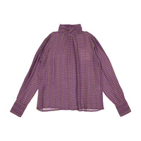 Laurence Bras Purple Dot Corandelle Blouse