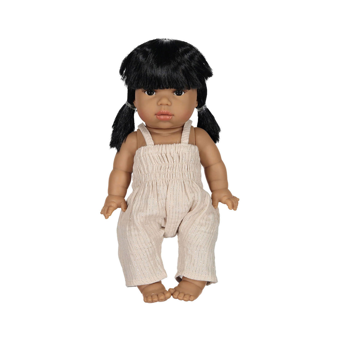 Minikane Beige Lurex Bonnie Romper