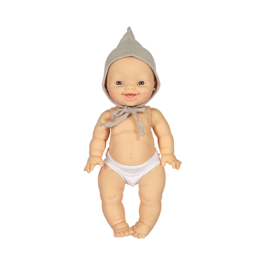 Minikane Grey Pointed Doll Bonnet