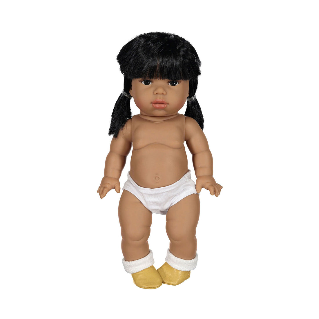 Minikane Yellow Doll Shoes With Socks