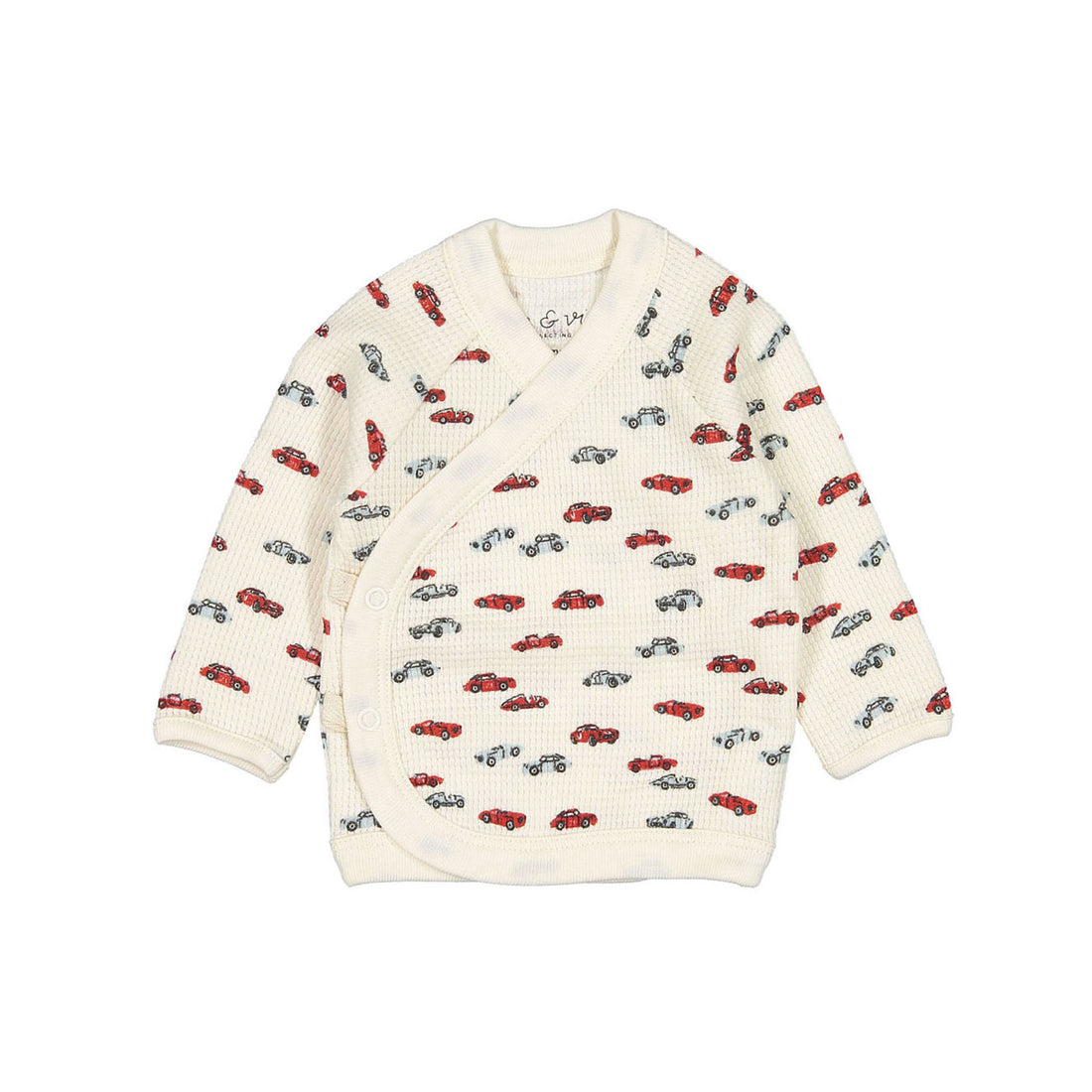 Fin and Vince Derby Waffle Wrap Top