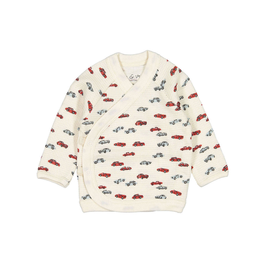 Fin and Vince Derby Waffle Wrap Top