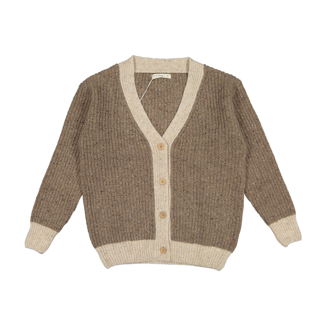 Fin and Vince Ash Womens Chunky Cardigan