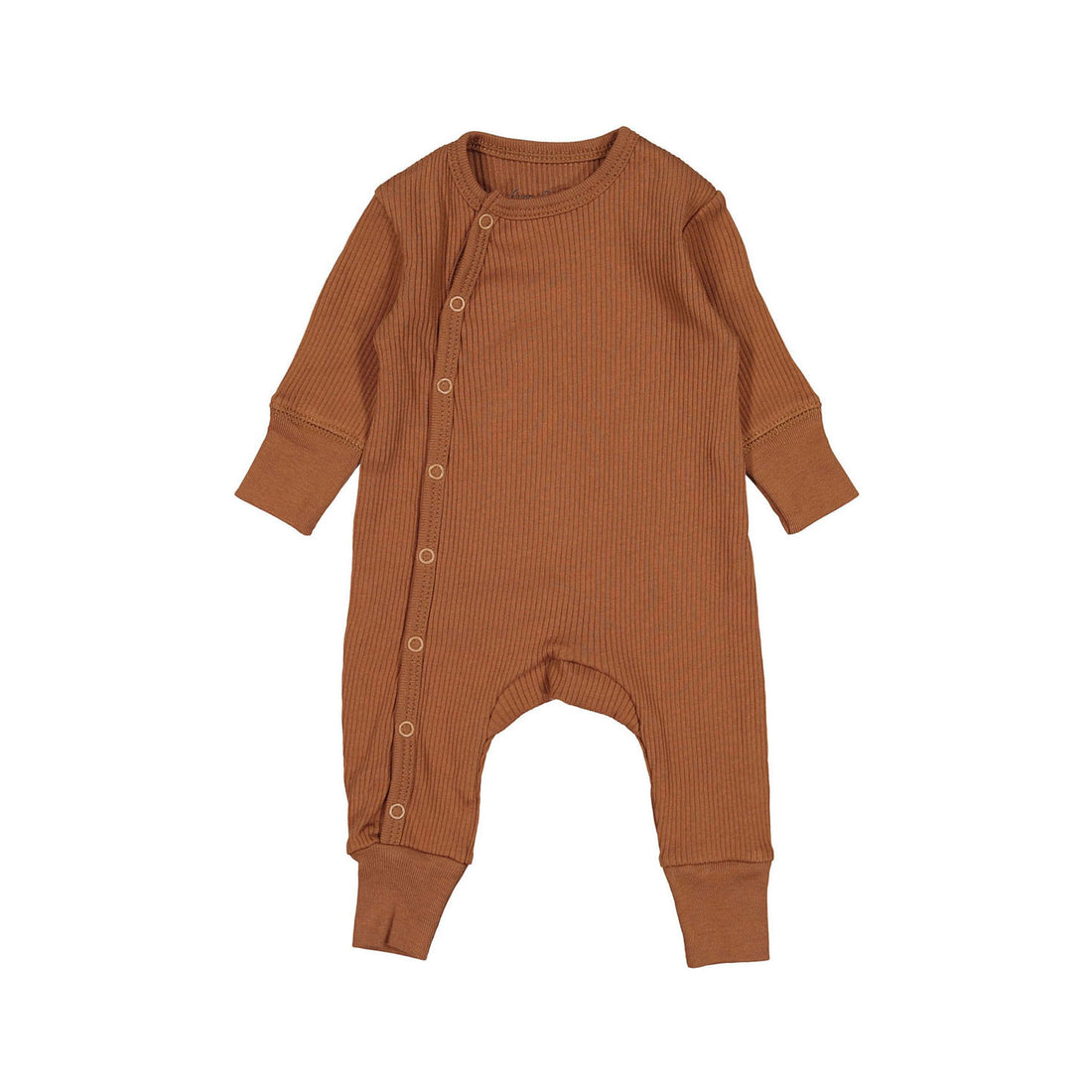 Fin and Vince Hazelnut Solid Ribbed Wrap One Piece