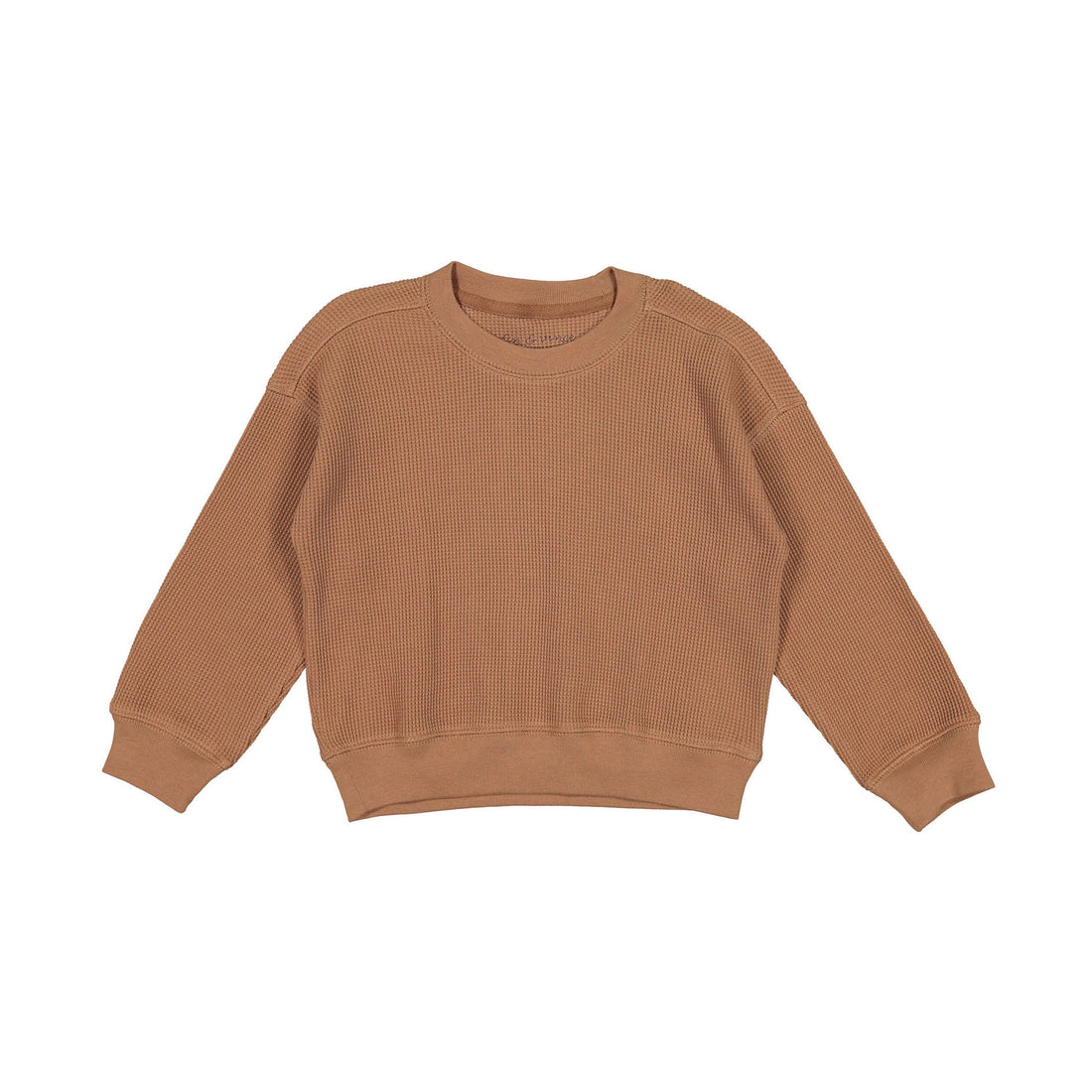 Fin and Vince Cinnamon Waffle Raglan T-shirt