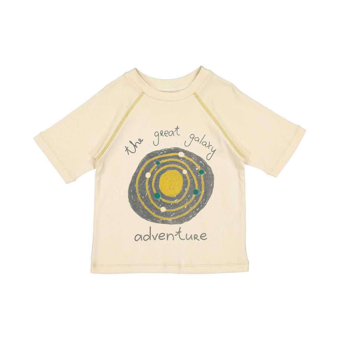 Fin and Vince Sand Galaxy Baseball Tee
