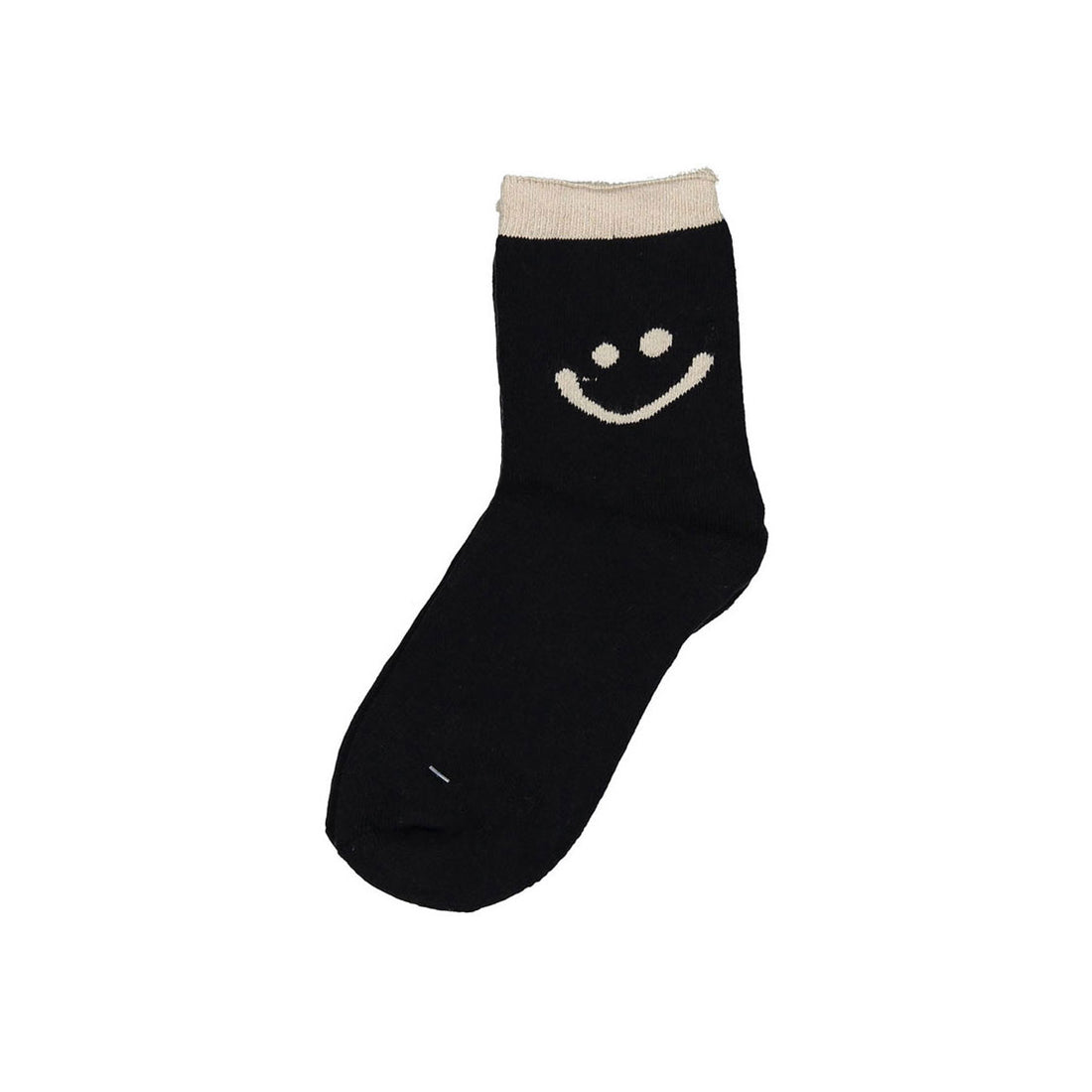 Delfina BlackSmiley Face Socks