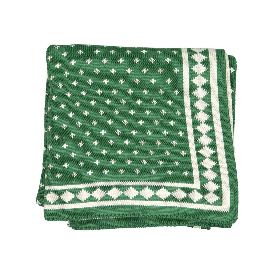 Fin and Vince Milk-Fern Holiday Baby Blanket