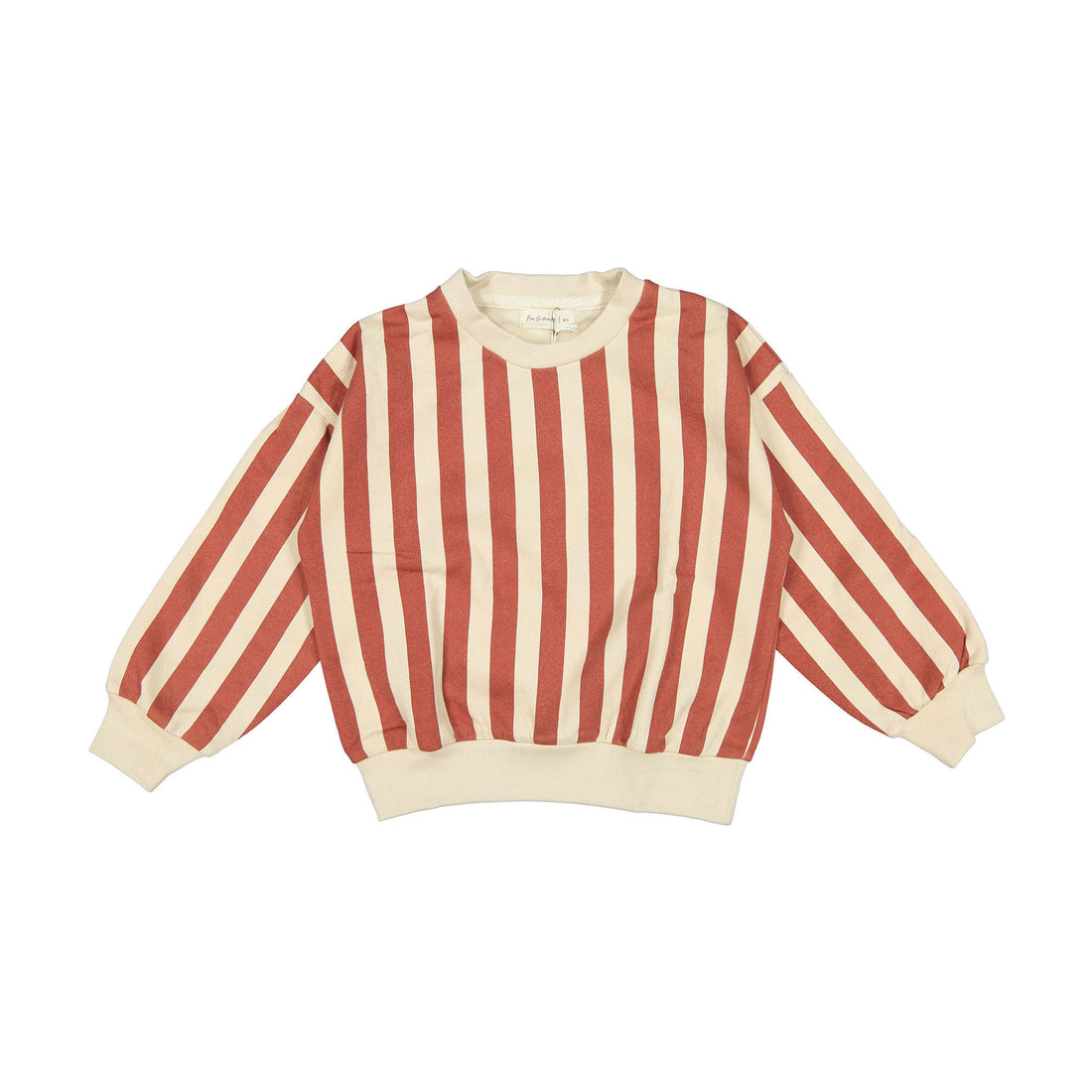 Fin and Vince Popcorn Stripe Fleece Pullover