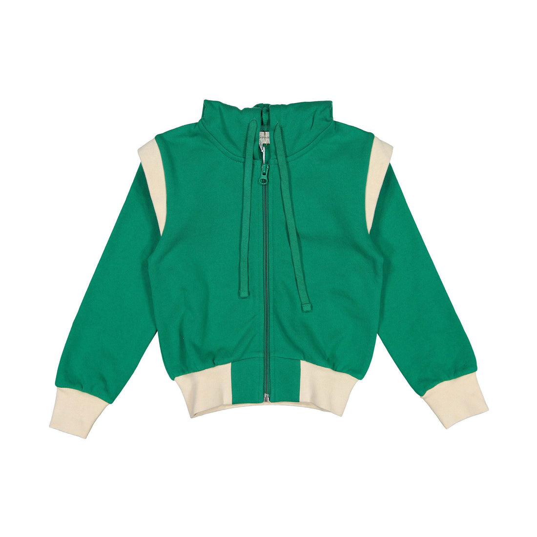 Fin and Vince Jade-Sand Hooded Jacket