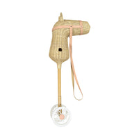 My Darling Valentine Pink Pull Along Hobby Horse