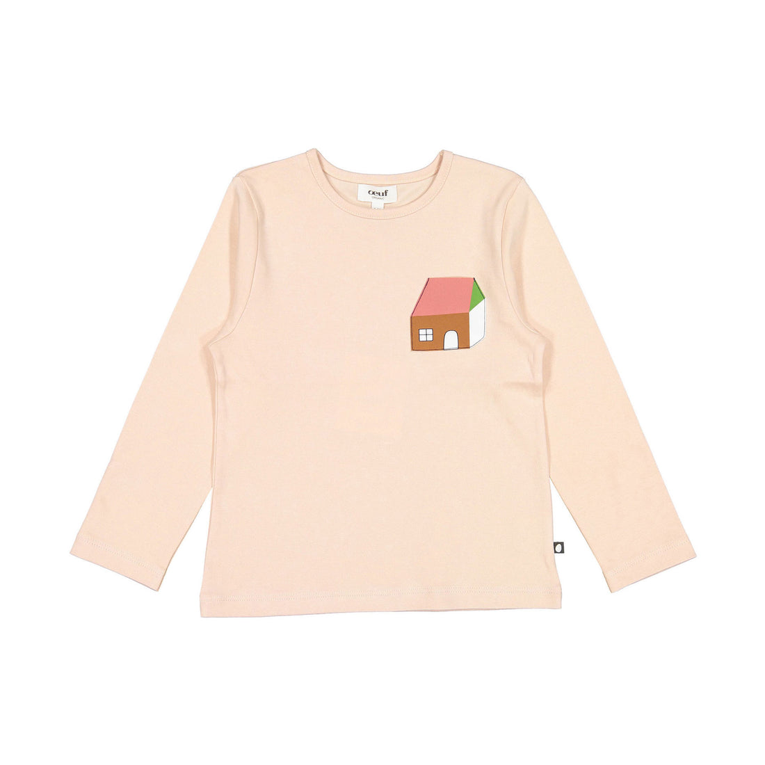 Oeuf Warm Blush Long Sleeve Tee