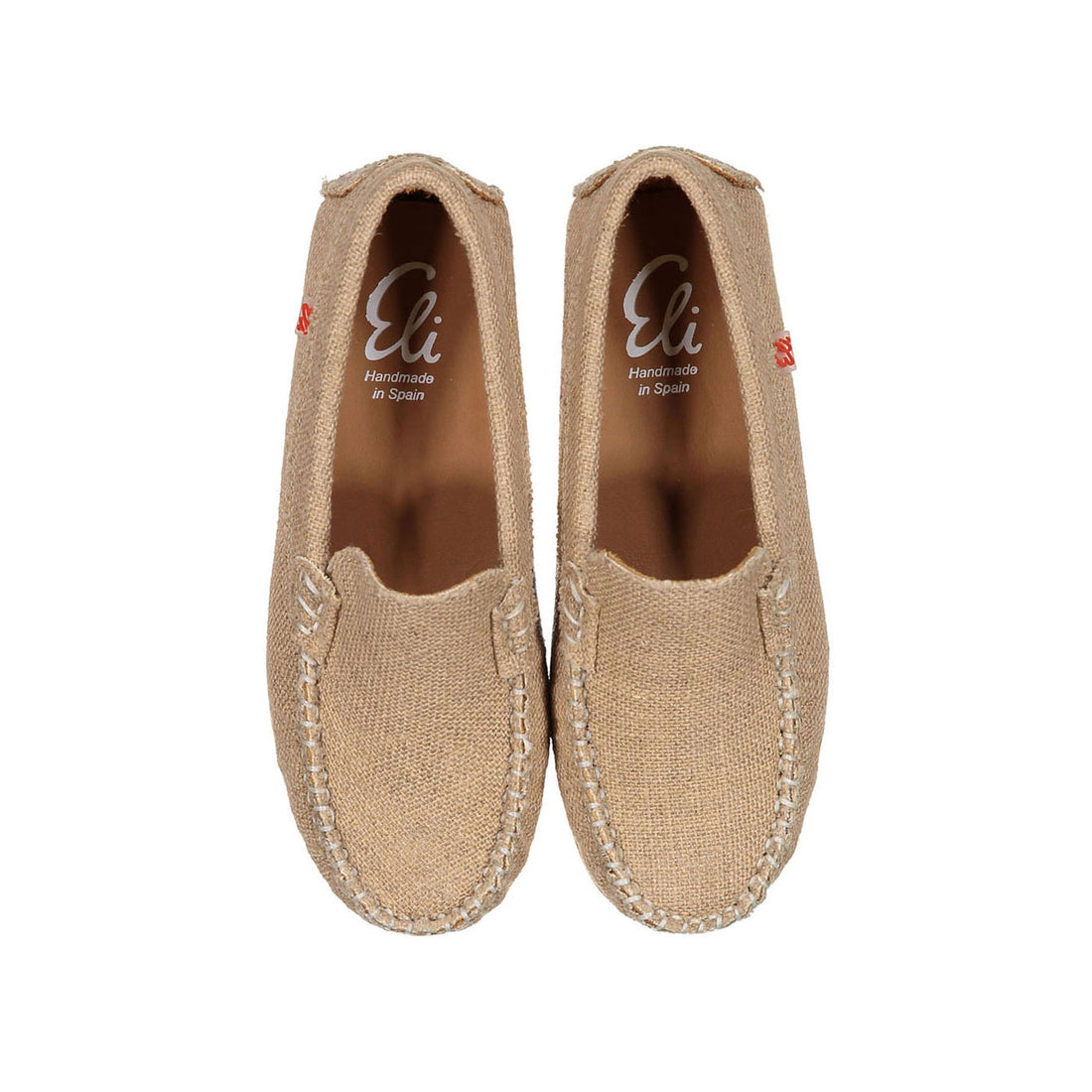 Papanatas Camel Linen Loafer