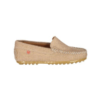 Papanatas Camel Linen Loafer