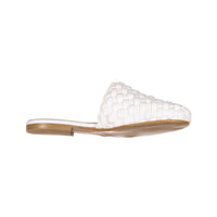 Papanatas White Braided Slipper