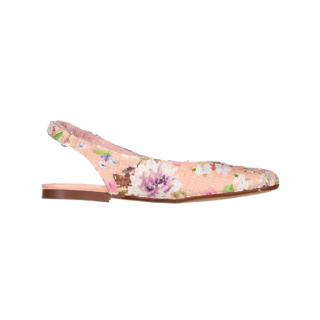 Papanatas Pink Floral Slingback Shoe