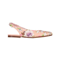 Papanatas Pink Floral Slingback Shoe