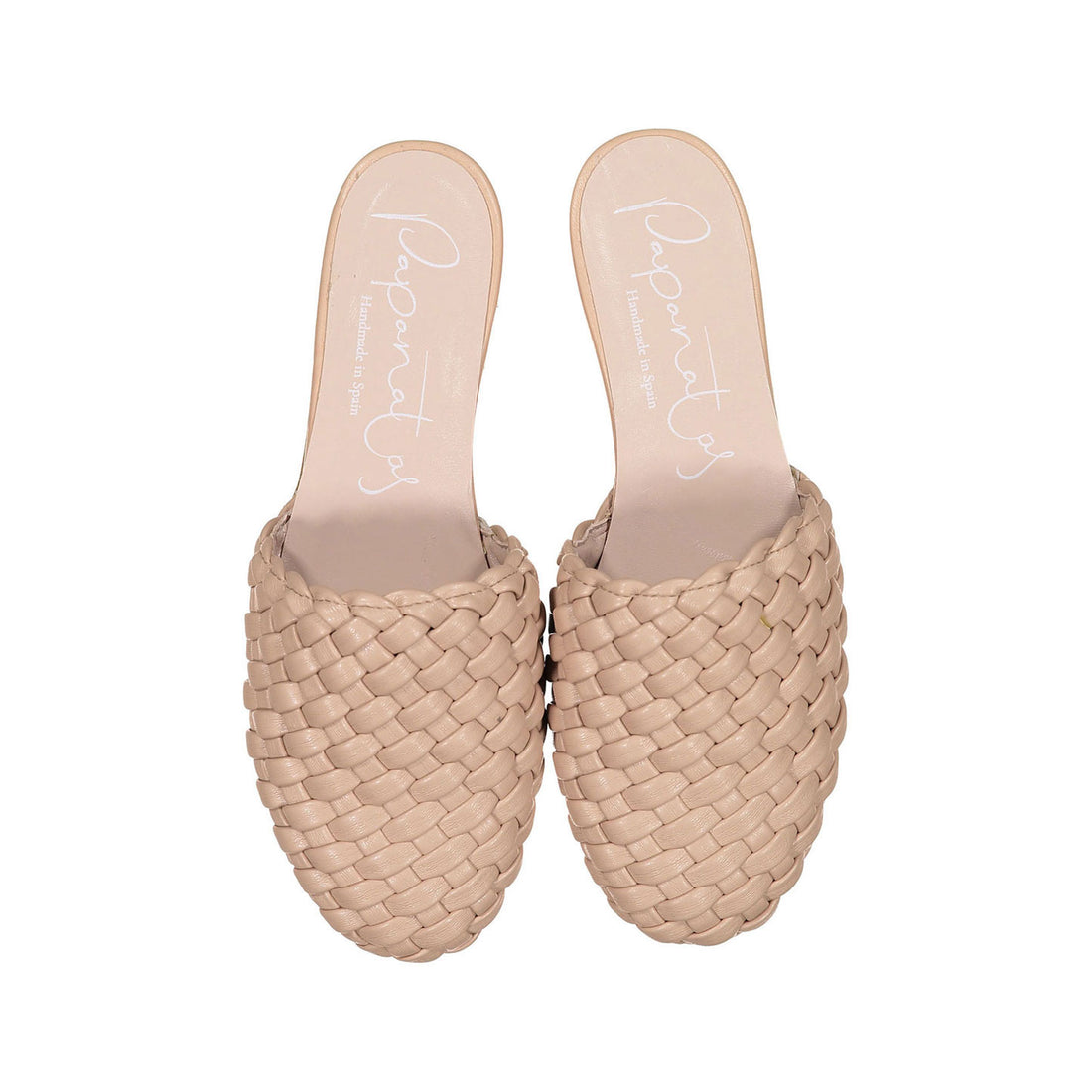 Papanatas Nude Braided Slipper